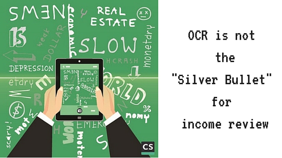OCR income analysis