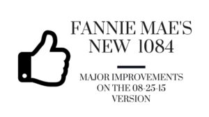 FNMA 1084 form upgraded